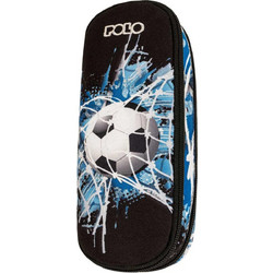 Polo Growly Football Κασετίνα με 2 Θήκες Μαύρη 937058-8359