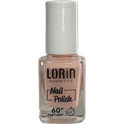 Lorin 216 Milky Pink Nude Base Coat Gloss Quick Dry 13ml