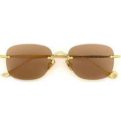 Eyepetizer ROCHESTER C.4-57 Γυναικεία Γυαλιά Ηλίου Τετράγωνα Μεταλλικά Χρυσά με Καφέ Φακό