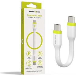 Mobile Origin Flat USB-C to USB-C 0.1m White 8594215994022
