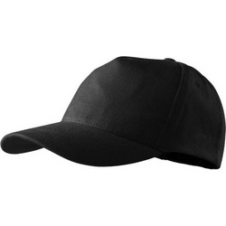 Malfini Καπέλο Jockey Υφασμάτινο Μαύρο MLI-30701