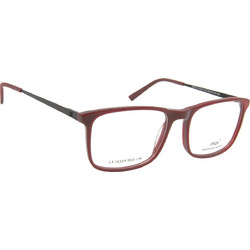 Max LX1432F RED Ανδρικός Σκελετός Γυαλιών Οράσεως Κοκάλινος Μπορντό