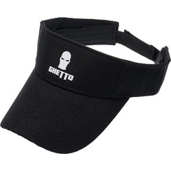 Ghetto Mask Sunvisor Ανδρικό Καπέλο Visor Υφασμάτινο Μαύρο