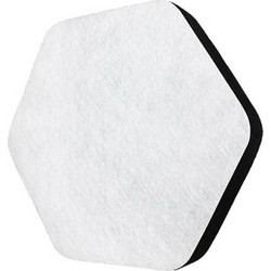 ALPHA Acoustic iZi Sound Hexa Ηχοαπορροφητικά Πάνελ 43.5x39x5cm 6τμχ Άσπρα