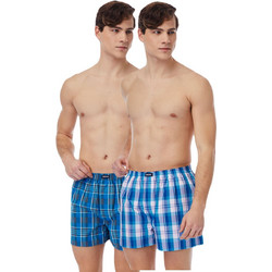 Minerva Ανδρικά Μποξεράκια Σετ 2Pack 23074-45