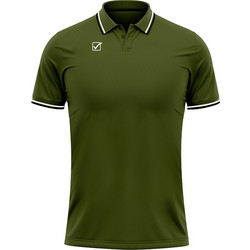 Givova Cotone Piquet Action Ανδρική Αθλητική Μπλούζα Polo Χακί MA026-0051