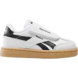 Reebok Smash Παιδικά Sneakers Λευκά Μαύρα Καφέ 100221590