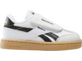 Reebok Smash Παιδικά Sneakers Λευκά Μαύρα Καφέ 100221590