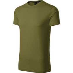 Malfini Ανδρικό Αθλητικό T-Shirt Χακί MLI-153A3