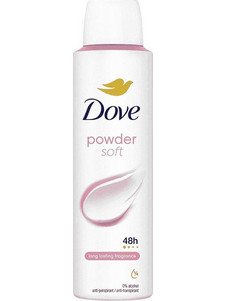 Dove Powder Soft Γυναικείο Αποσμητικό Spray 48h 150ml