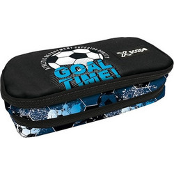 Graffiti Xscape Football Κασετίνα με 2 Θήκες Μαύρη 259347