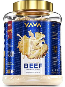 Yava Labs Premium Beef Protein Golden Pineapple Πρωτεΐνη Γράμμωσης 2kg