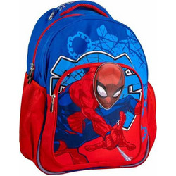 Cerda Spiderman Σχολική Τσάντα Πλάτης Δημοτικού Μπλε Κόκκινη 2100005748