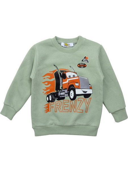 Frenzy Παιδικό Φούτερ Πράσινο Mint 72227062