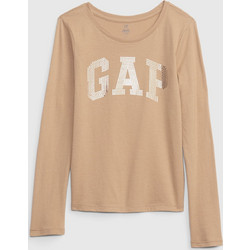 Gap Παιδικό T-Shirt Μακρυμάνικο Μπεζ 429540001