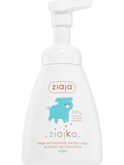 Ziaja Ziajka Παιδικό Αφρόλουτρο σε Mousse 250ml