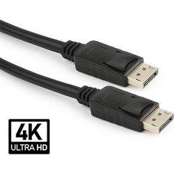Cablexpert Καλώδιο DisplayPort 1.2 to DisplayPort Male 10m Black CC-DP2-10M