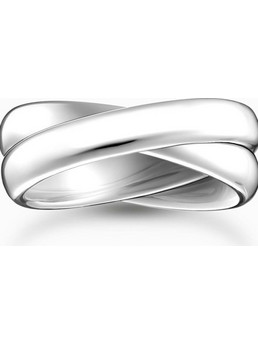 Thomas Sabo Γυναικείο Δαχτυλίδι Ασημί TR2490-001-21-64