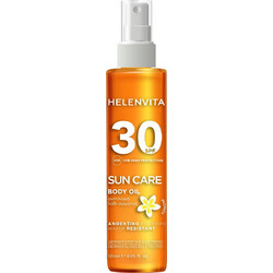 Helenvita Sun Care Αδιάβροχο Λάδι Μαυρίσματος Σώματος SPF30 120ml