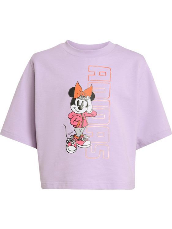 Disney Disney Minnie Mouse Παιδικό T-Shirt Κοντομάνικο Ροζ Λιλά JM0830