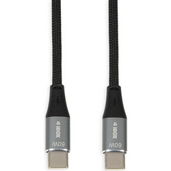 iBox USB-C to USB-C 60W 2m Black 5903968680640