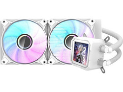 Darkflash DV240S White Υδρόψυξη CPU 120mm ARGB για Socket AM2 / AM2+ / AM3 / AM3+ / FM1 / FM2 / 115x / 1366 / 2011 / 2066 / 2011-3 / AM4 / FM2+ / 1700 / AM5