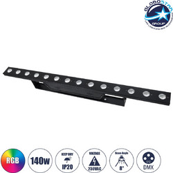 Globostar 51204 Medes Φωτορυθμικό Μπάρα Wash LED DMX RGB