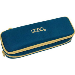 Polo Duo Box Κασετίνα με 2 Θήκες Πετρόλ Χρυσή 937004-5876