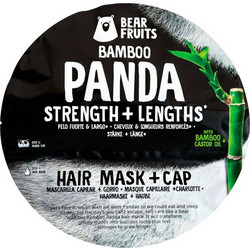 Bear Fruits Panda Σετ Περιποίησης Μαλλιών Μάσκα 20ml + Σκουφάκι