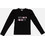 FunStrike Παιδικό T-Shirt Μακρυμάνικο Μαύρο Ροζ W22-3836