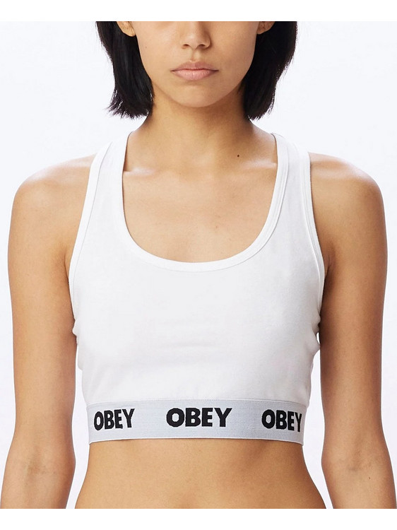 Obey Μπουστάκι χωρίς Μπανέλα Λευκό 23117003068