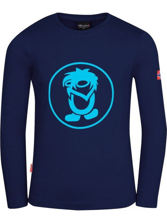 Trollkids Παιδικό T-Shirt Μακρυμάνικο Navy Μπλε Γαλάζιο 343117