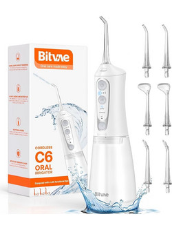 Bitvae C6 White Ηλεκτρική Οδοντόβουρτσα Water Flosser