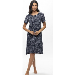 Galaxy Γυναικείο Νυχτικό Καλοκαιρινό Navy Μπλε 655-25