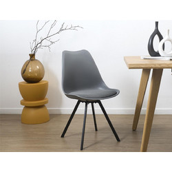 Home Deco Atom Καρέκλα Τραπεζαρίας HD0484
