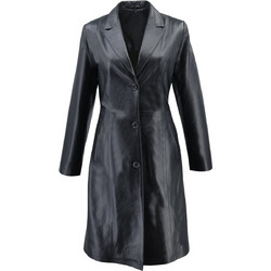 Leather 100 Γυναικείο Ημίπαλτο Δερμάτινο Μαύρο 07-W-KETRIN