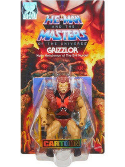 Mattel Masters of the Universe Origins Cartoon Collection Grizzlor Φιγούρα Δράσης για 6+ Ετών 14cm