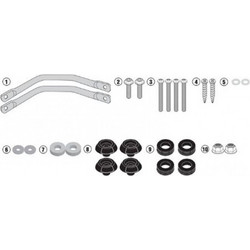 Givi D2123KIT Κιτ Τοποθέτησης Ζελατίνας Μηχανής για Yamaha N-Max 125 '15-'20 GIVYAMKIT23
