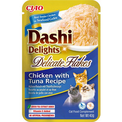 Inaba Dashi Delights with Chicken & Tuna 40gr