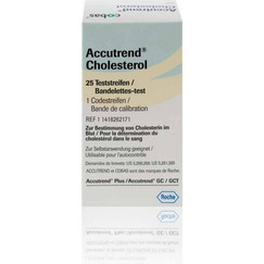 Roche Accutrend Cholesterol Ταινίες Μέτρησης Χοληστερόλης 25τμχ