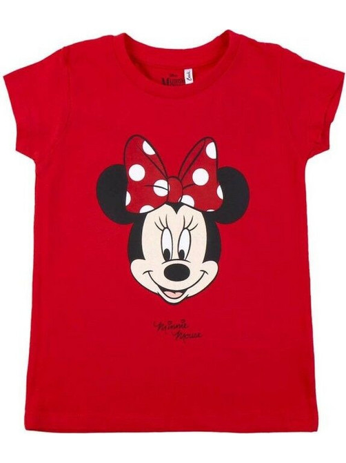 Cerda Minnie Mouse Παιδικό T-Shirt Κοντομάνικο Κόκκινο 2900001430