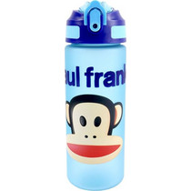 Back Me UP Paul Frank Παιδικό Παγούρι Πλαστικό BPA Free με Καλαμάκι Γαλάζιο 600ml