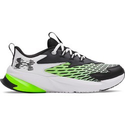 Under Armour Scramjet 7 Παιδικά Αθλητικά Παπούτσια για Τρέξιμο Ανθρακί Lime 6006927-100