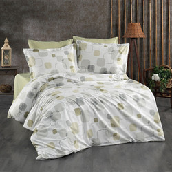 Dimcol Πάπλωμα Μονό 160x240 Μελίνα 708 White Olive
