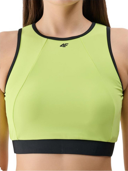 4F Bikini Top Μπουστάκι Lime 4FWSS25UBKTF073-45S