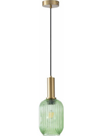 Arapidis Lighting Α288 Κρεμαστό Φωτιστικό Οροφής Μονόφωτο E27 Πράσινο