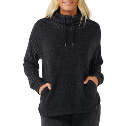 Rip Curl Γυναικείο Φούτερ Oversized με Τσέπες Μαύρο 07FWFL-3442