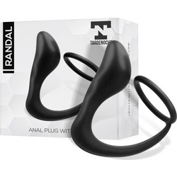 Tardenoche Randal Πρωκτική Σφήνα 9cm Μαύρη T-132