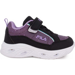 Fila Flash Gordon 6 Παιδικά Sneakers με Φωτάκια Μαύρα Μωβ 7AF53019-801