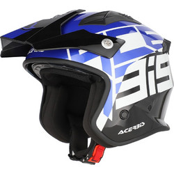 Acerbis Aria Black Blue Κράνος Μηχανής Jet 1050gr